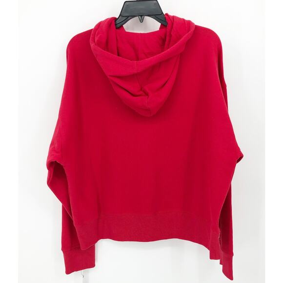 TOMMY HILFIGER SPORT Women's Logo Hoodie XL Red Sweatshirt Pullover NWT - Picture 7 of 12